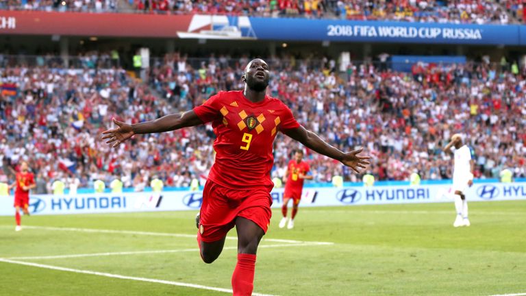 Belgium 3 0 Panama Romelu Lukaku Double Sees Off World Cup Debutants Football News Sky Sports