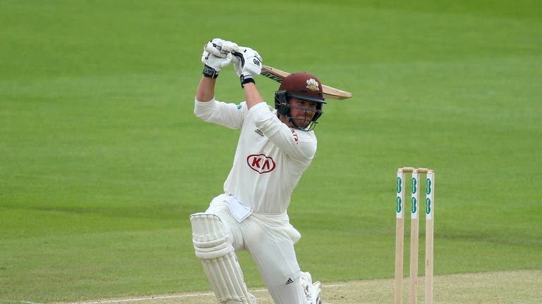 Rory Burns during the Specsavers County Championship Division One match between Hampshire and Surrey at Ageas Bowl on June 10, 2018 in Southampton, England.