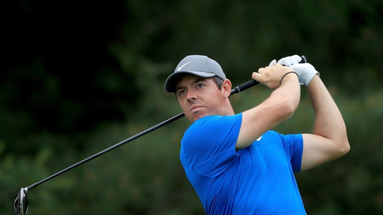 during the second round of The Memorial Tournament Presented by Nationwide at Muirfield Village Golf Club on June 1, 2018 in Dublin, Ohio.