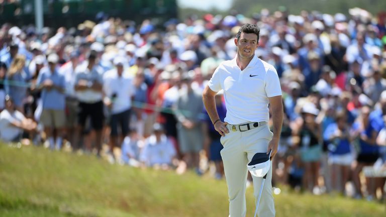 Rory McIlroy had a first round to forget at the US Open