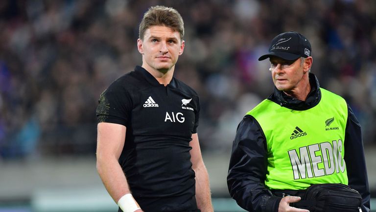 All Blacks fly-half Beauden Barrett