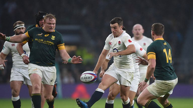 George Ford scored for England during their win over South Africa