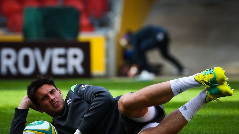 Ireland fly-half Joey Carbery