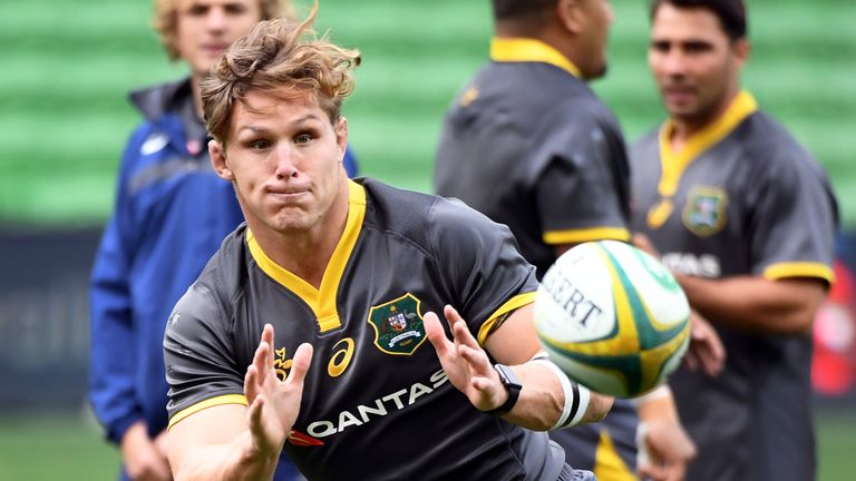 Wallabies captain Michael Hooper