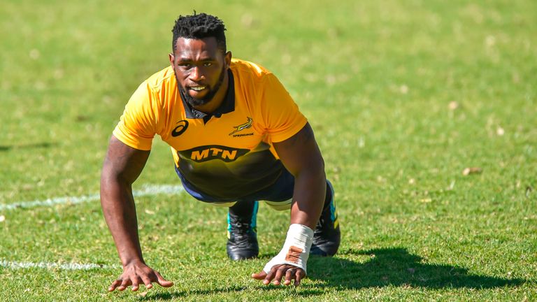 South Africa captain Siya Kolisi
