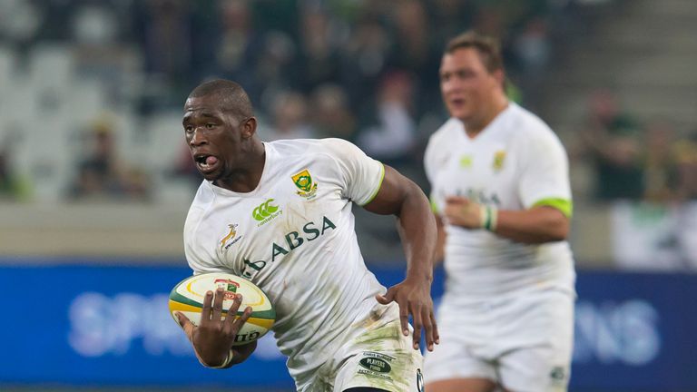  Siya Kolisi makes his debut for South Africa against Scotland in 2013