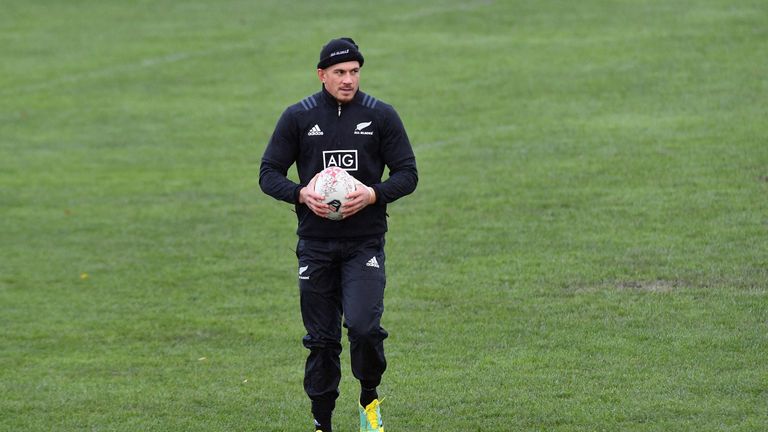 Sonny Bill Williams is out of New Zealand's Test series vs France