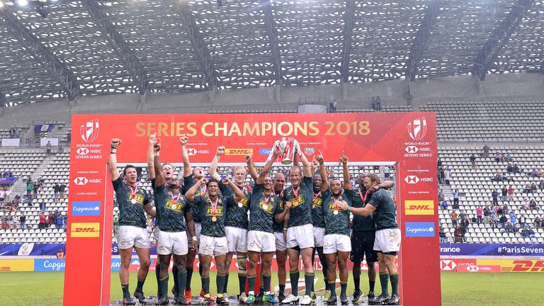 Series Champions 2018 men team South Africa