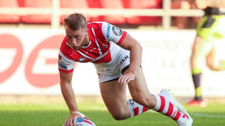 Danny Richardson scored a first-half try for St Helens