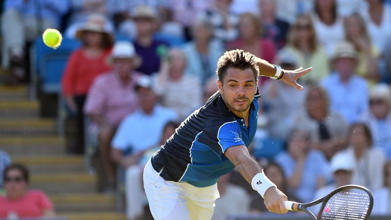 Stan Wawrinka had no answer to Murray on the south coast