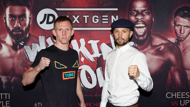 Ted Cheeseman, Paul Upton 