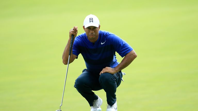 during the second round of The Memorial Tournament Presented by Nationwide at Muirfield Village Golf Club on June 1, 2018 in Dublin, Ohio.