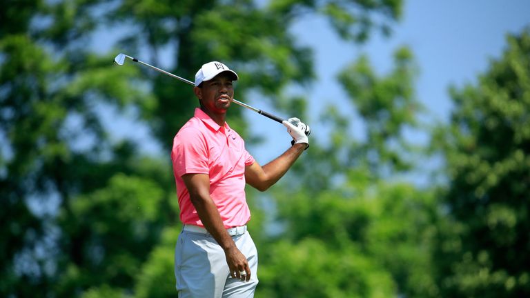 during the third round of The Memorial Tournament Presented by Nationwide at Muirfield Village Golf Club on June 2, 2018 in Dublin, Ohio.