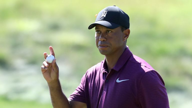 during the second round of the Quicken Loans National at TPC Potomac on June 29, 2018 in Potomac, Maryland.