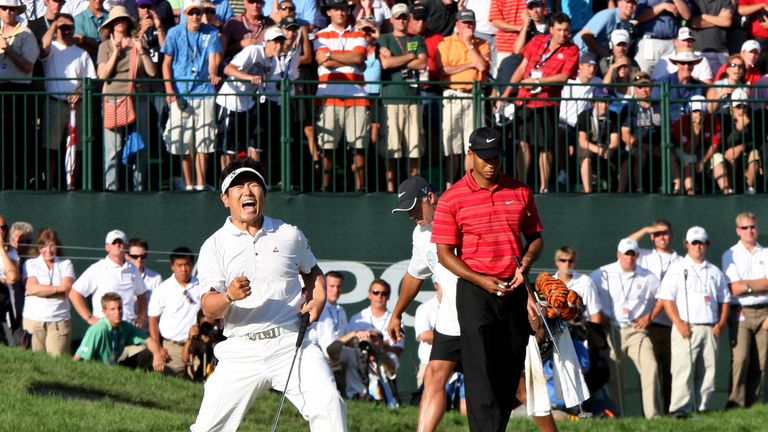 during the final round of the 91st PGA Championship at Hazeltine National Golf Club on August 16, 2009 in Chaska, Minnesota.