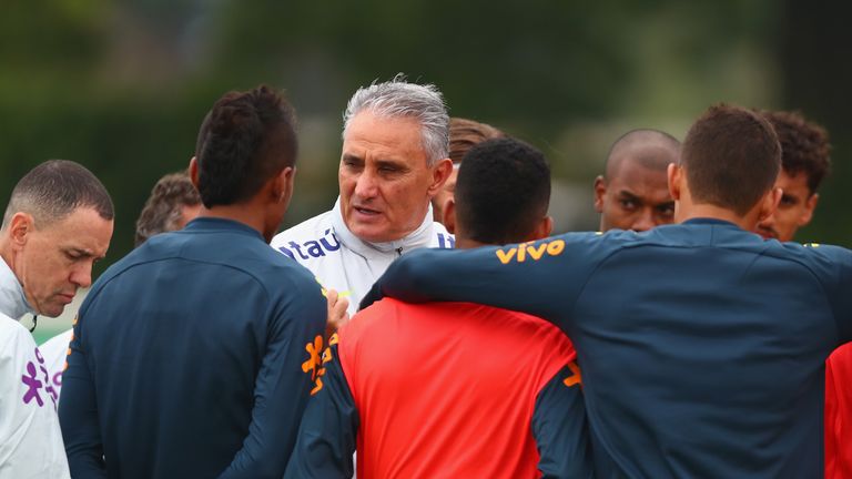 Tite will lead Brazil into the World Cup finals for the first time against Switzerland on Sunday.