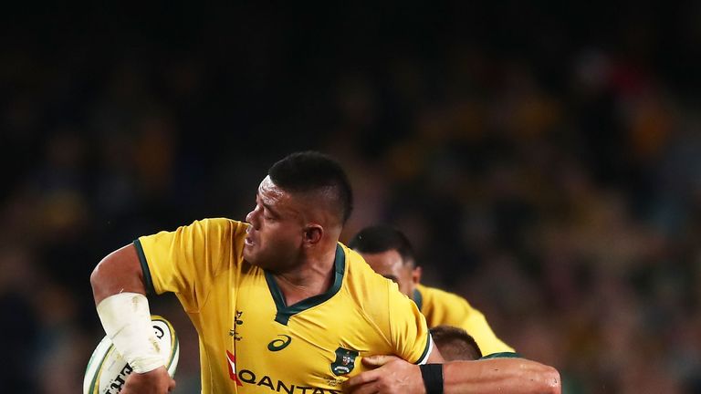 during the Third International Test match between the Australian Wallabies and Ireland at Allianz Stadium on June 23, 2018 in Sydney, Australia.