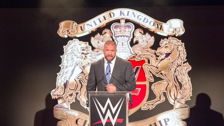 Triple H is a huge fan of the new wave of British wrestling talent
