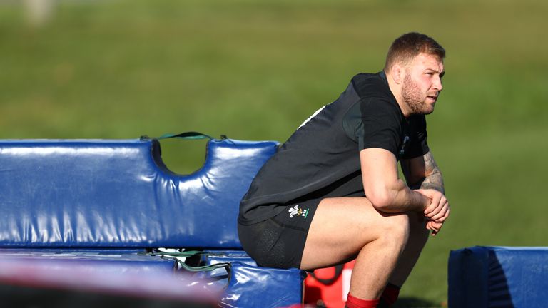 Wales forward Ross Moriarty
