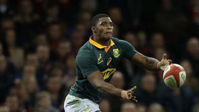 during the rugby union international match between Wales and South Africa at the Principality Stadium on December 2, 2017 in Cardiff, Wales.