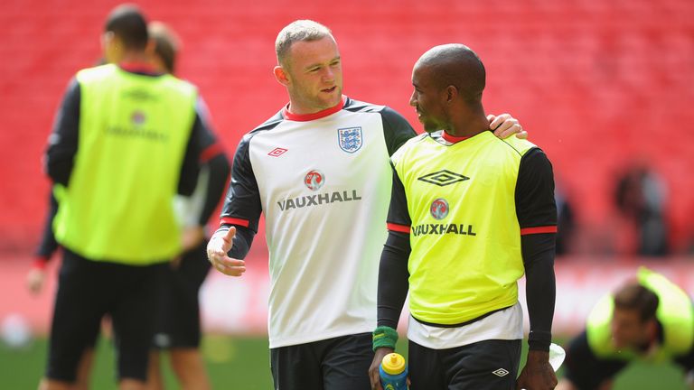 Wayne Rooney and Jermain Defoe are former England team-mates