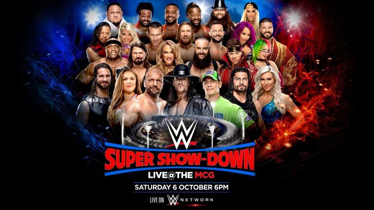 WWE will stage a huge event at the Melbourne Cricket Ground in October