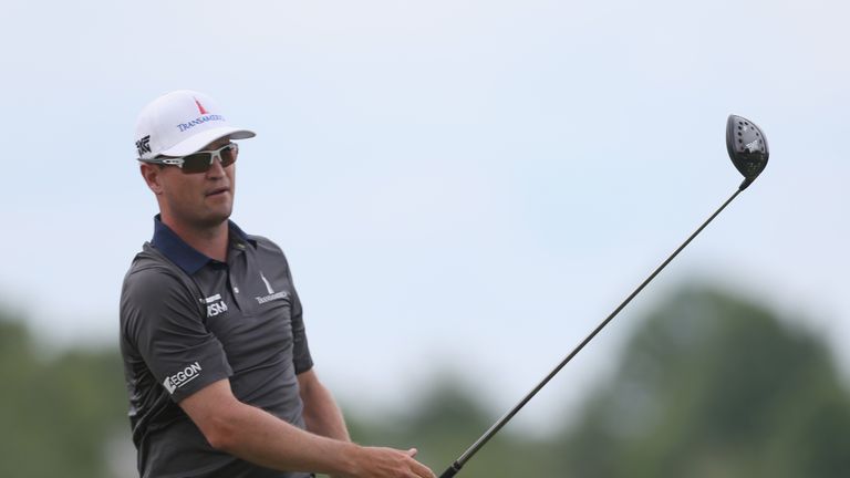 Zach Johnson during the second round of the Travelers Championship at TPC River Highlands on June 22, 2018 in Cromwell, Connecticut.