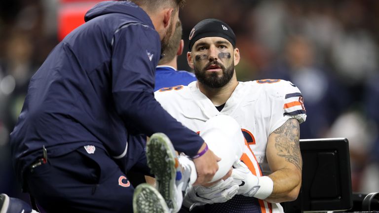 Zach Miller suffered a dislocated knee in October 2017 