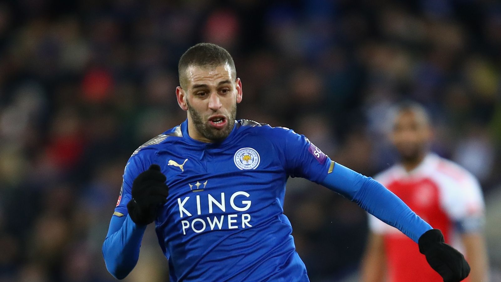 Leicester striker Islam Slimani targeted for loan deal by former club