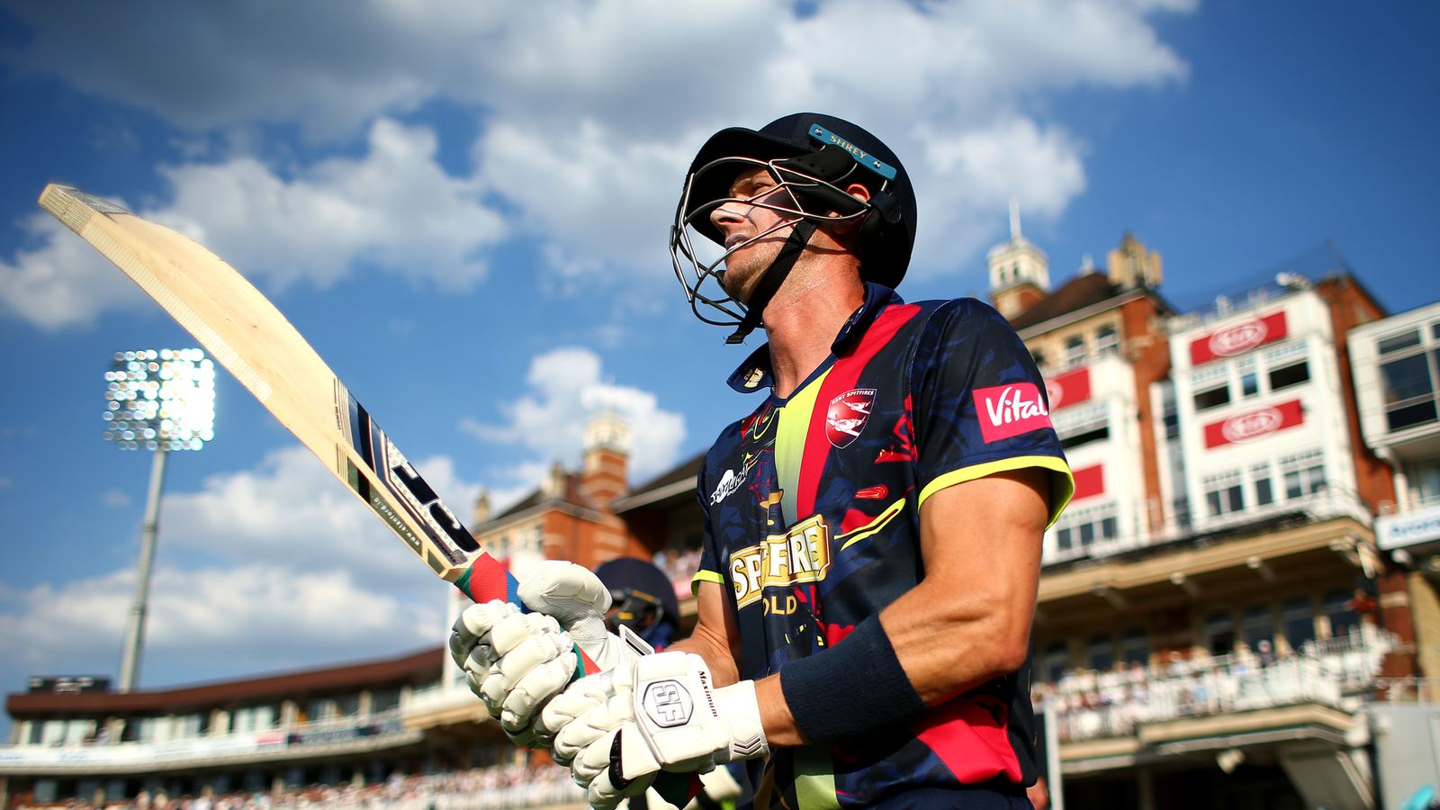 Joe Denly tonks ton and takes hat-trick in Kent T20 win over Surrey ...