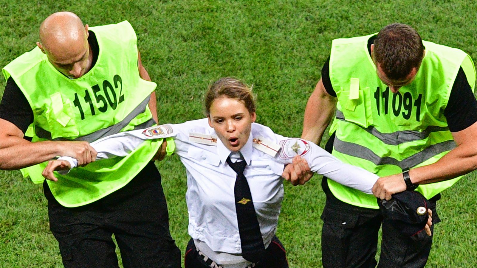 World Cup Final Pitch Invader And Pussy Riot Activist Feared Poisoned