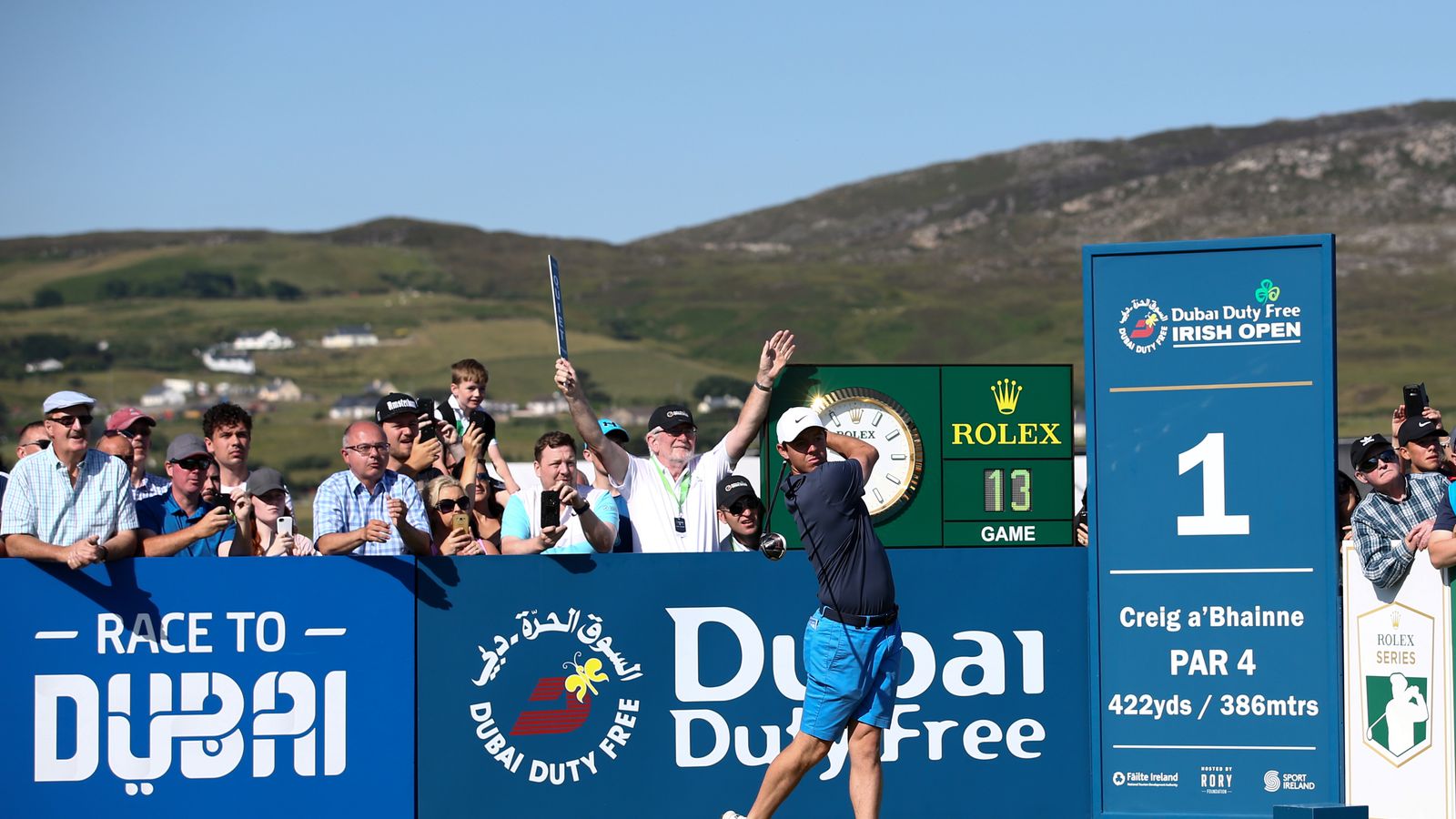 european golf tour irish open leaderboard