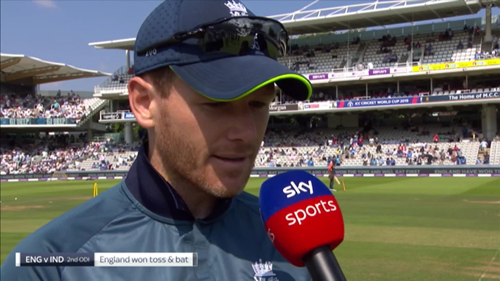 England V India 2nd ODI: Toss | Sky Sports