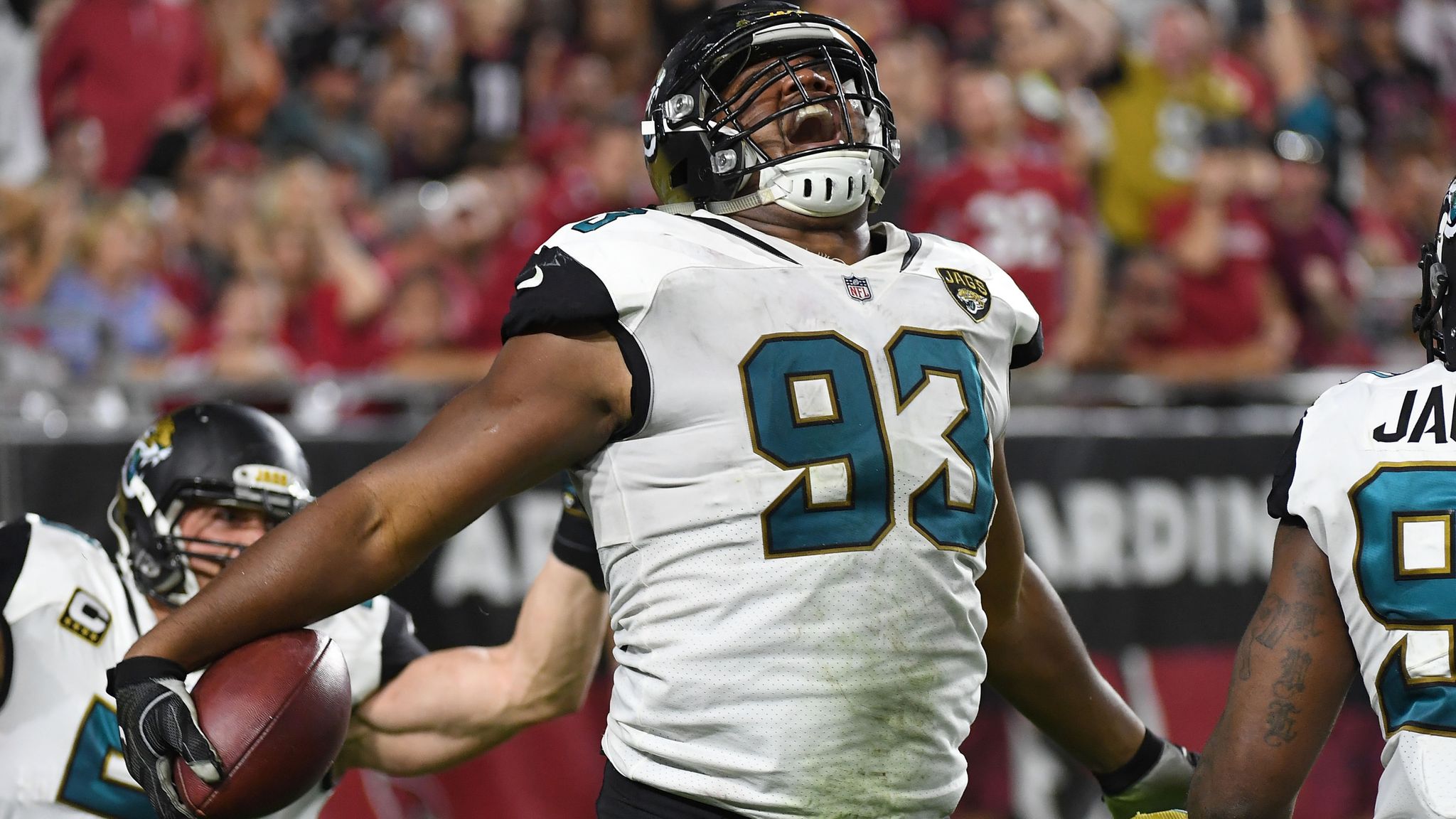 Report: Jaguars host DE Calais Campbell for free agency visit - A