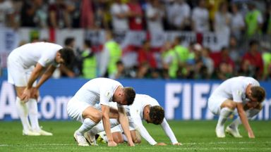 England's World Cup dream ends