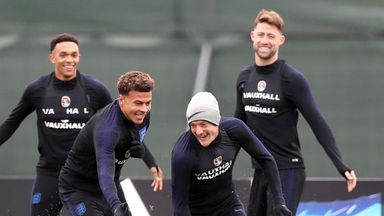 England train injury-free