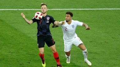 Croatia and England meet for the first time since their World Cup semi-final