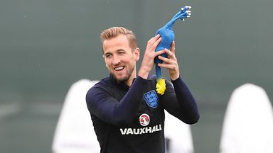 England train with rubber chicken?