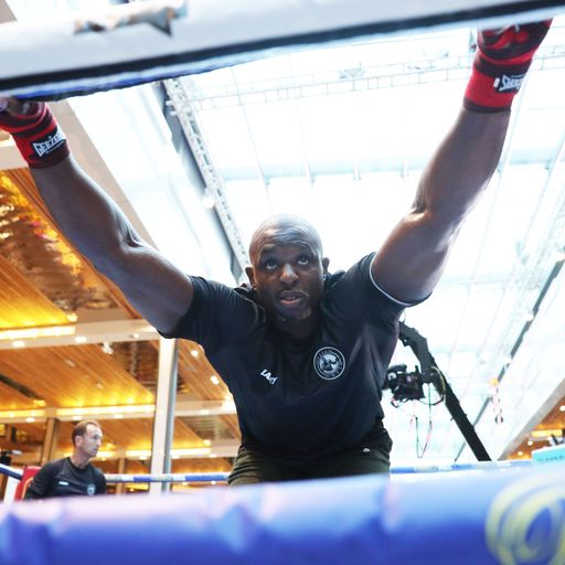 Whyte, like Joshua, to shed weight