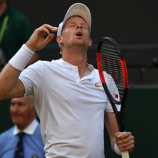 Edmund's Wimbledon run ended by Djokovic
