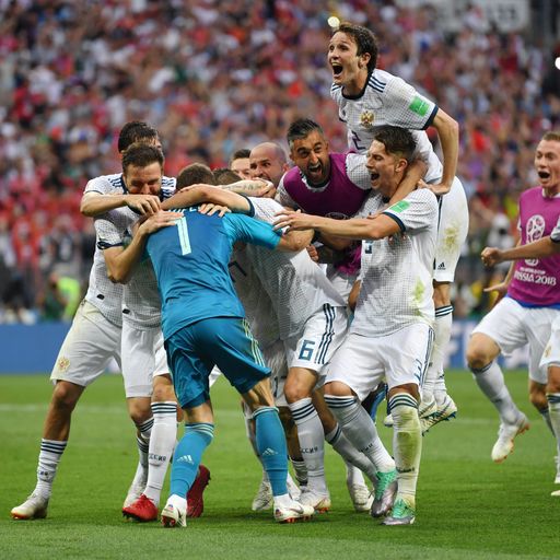 Russia shock Spain