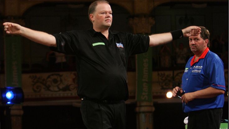 Van Barneveld famously hit the tournament's second nine-darter in his 2010 clash against Denis Ovens