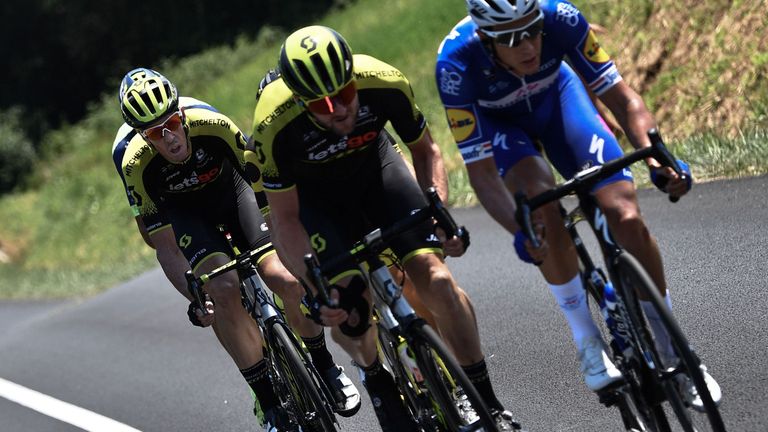 Terpstra, Durbridge and Hayman power the breakaway on stage 18