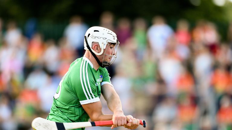 Aaron Gillane, upon his return to the Limerick starting team, scores his side's third goal