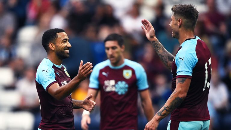 Aaron Lennon scored for the second pre-season game in succession for Burnley