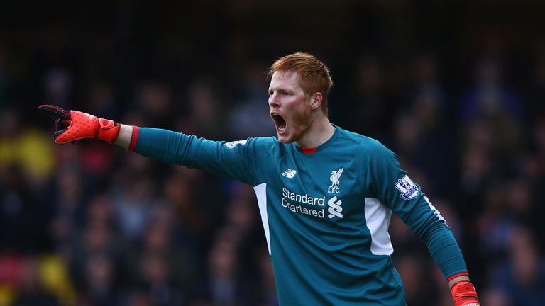 Adam Bogdan during the Barclays Premier League match between Watford and Liverpool at Vicarage Road on December 20, 2015 in Watford, England.