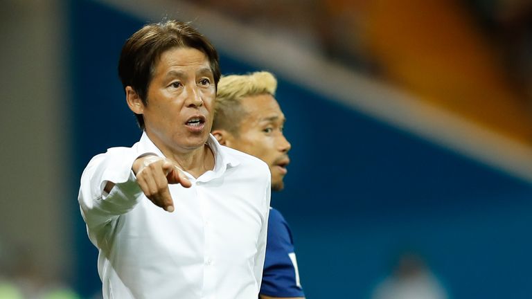 Akira Nishino is leaving his role as Japan coach following their World Cup exit