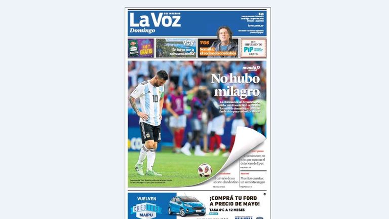 Argentina newspaper 2