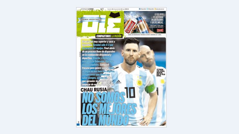 Argentina newspaper 3