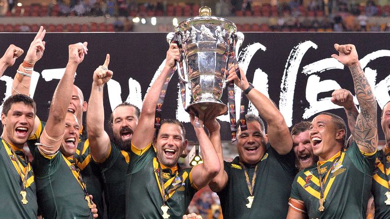Australia defeated England in the 2017 Rugby League World Cup Final.